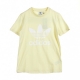 MAGLIETTA TREFOIL TEE MIST SUN/WHITE