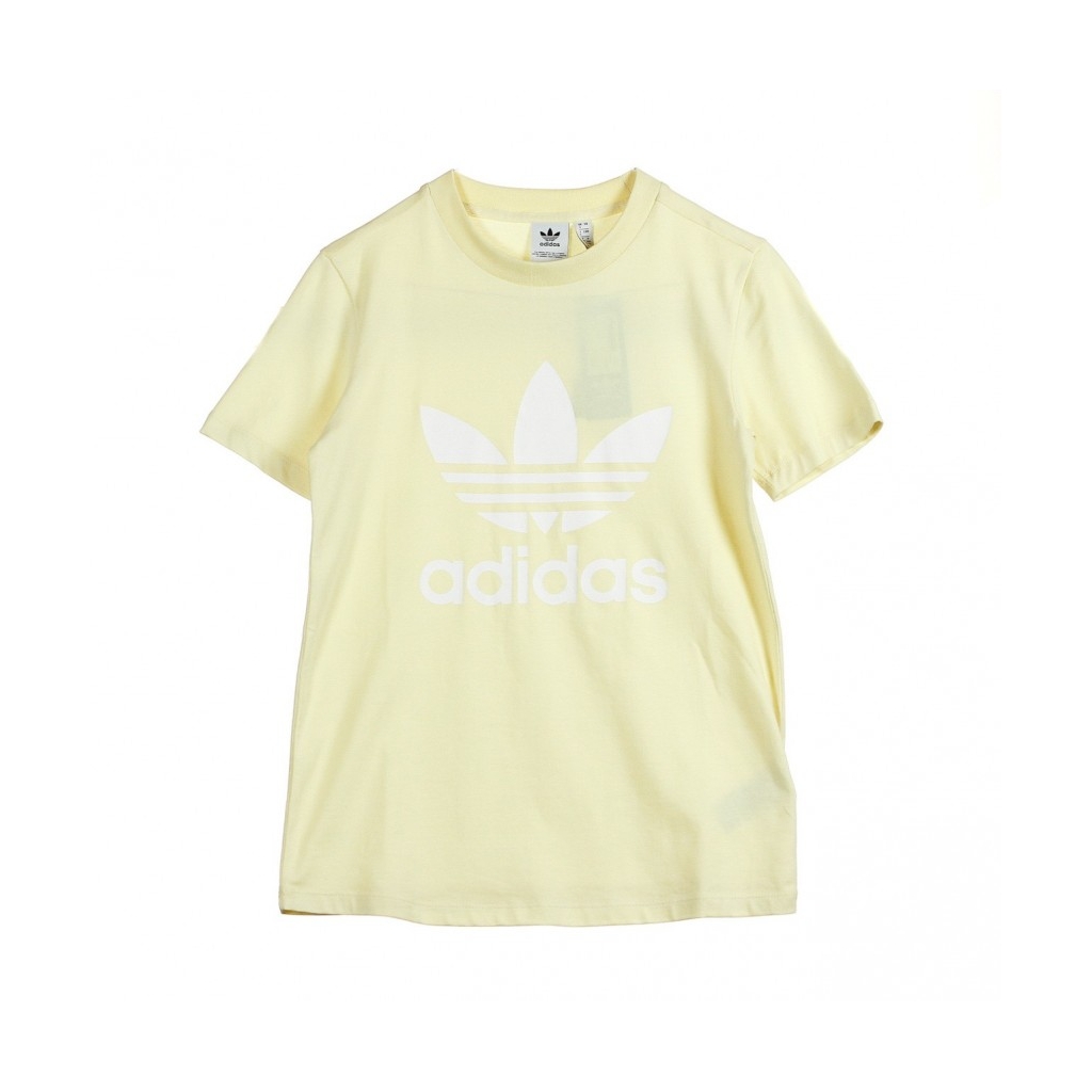 MAGLIETTA TREFOIL TEE MIST SUN/WHITE