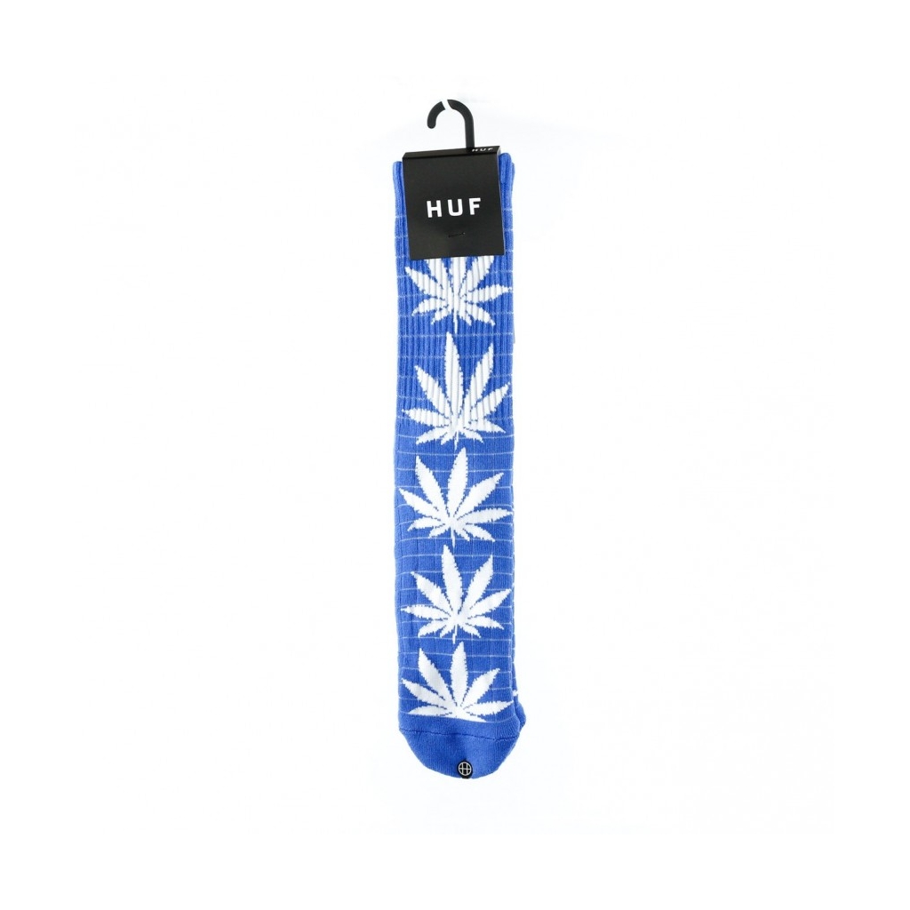 CALZE GRID PLANTLIFE BLUE/WHITE