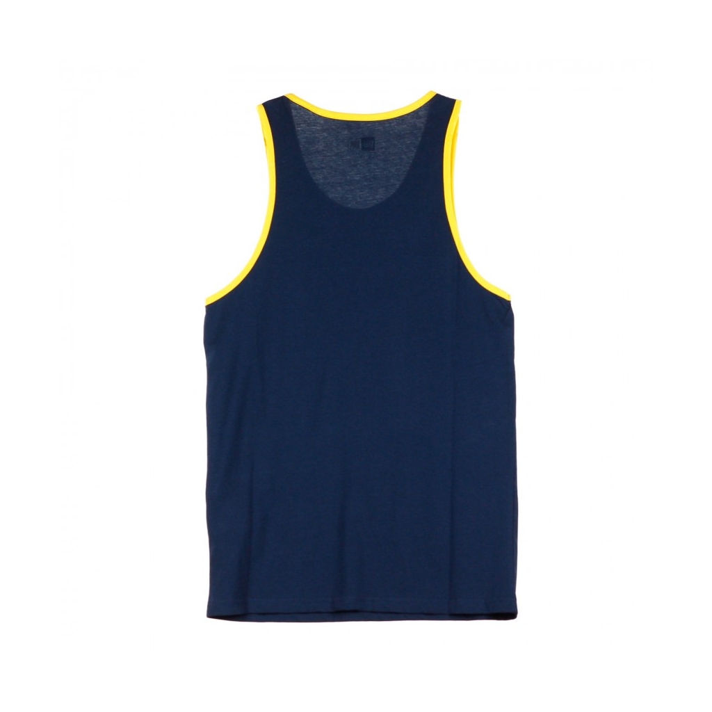 CANOTTA NBA TEAM APPAREL POP LOGO TANK CLECAV OBSIDIAN BLUE