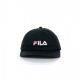 CAPPELLO VISIERA CURVA DAD CAP LINEAR STRAP BACK BLACK