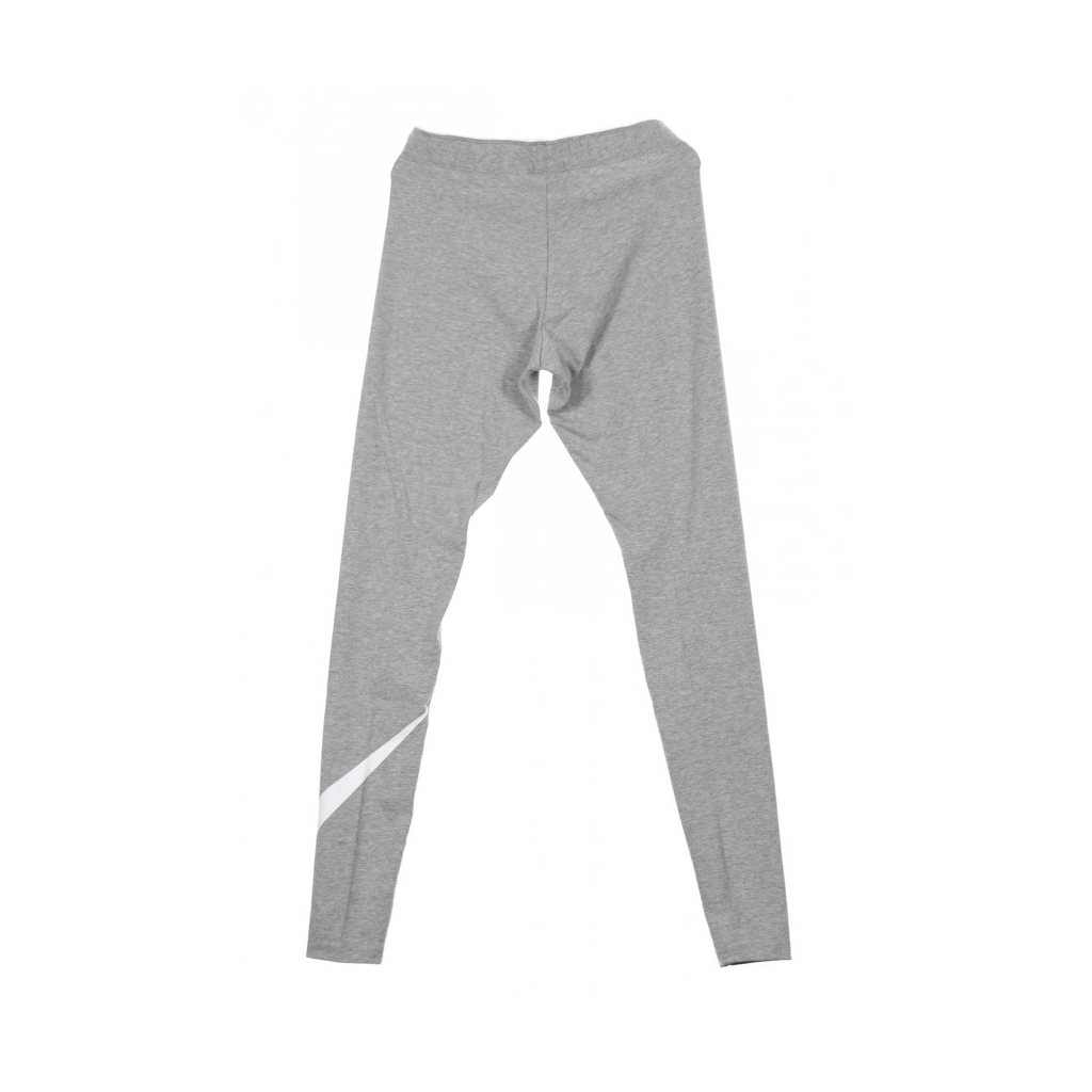 LEGGINS LEGGINGS CLUB LOGO2 DK GREY HEATHER/WHITE