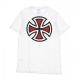 MAGLIETTA BAR CROSS TEE WHITE