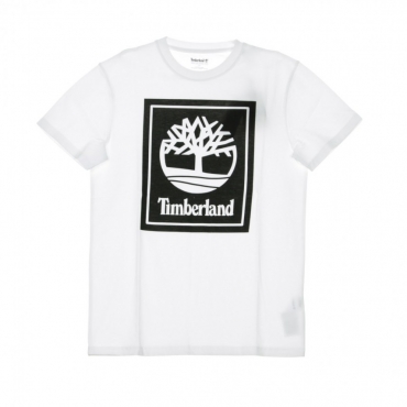 MAGLIETTA STACK LOGO ECL TEE WHITE