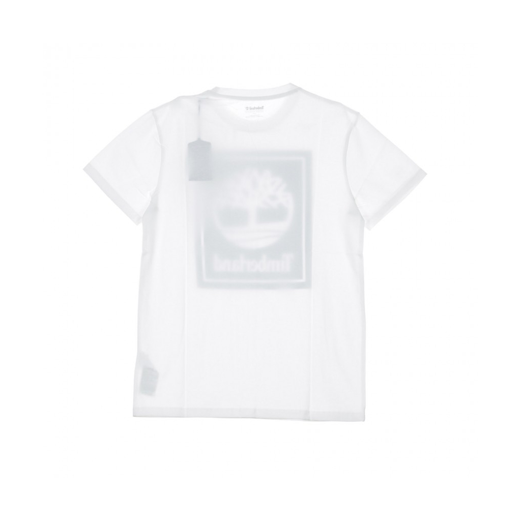 MAGLIETTA STACK LOGO ECL TEE WHITE