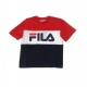 MAGLIETTA ALLISON TEE BLACK IRIS/TRUE RED/BRIGHT WHITE