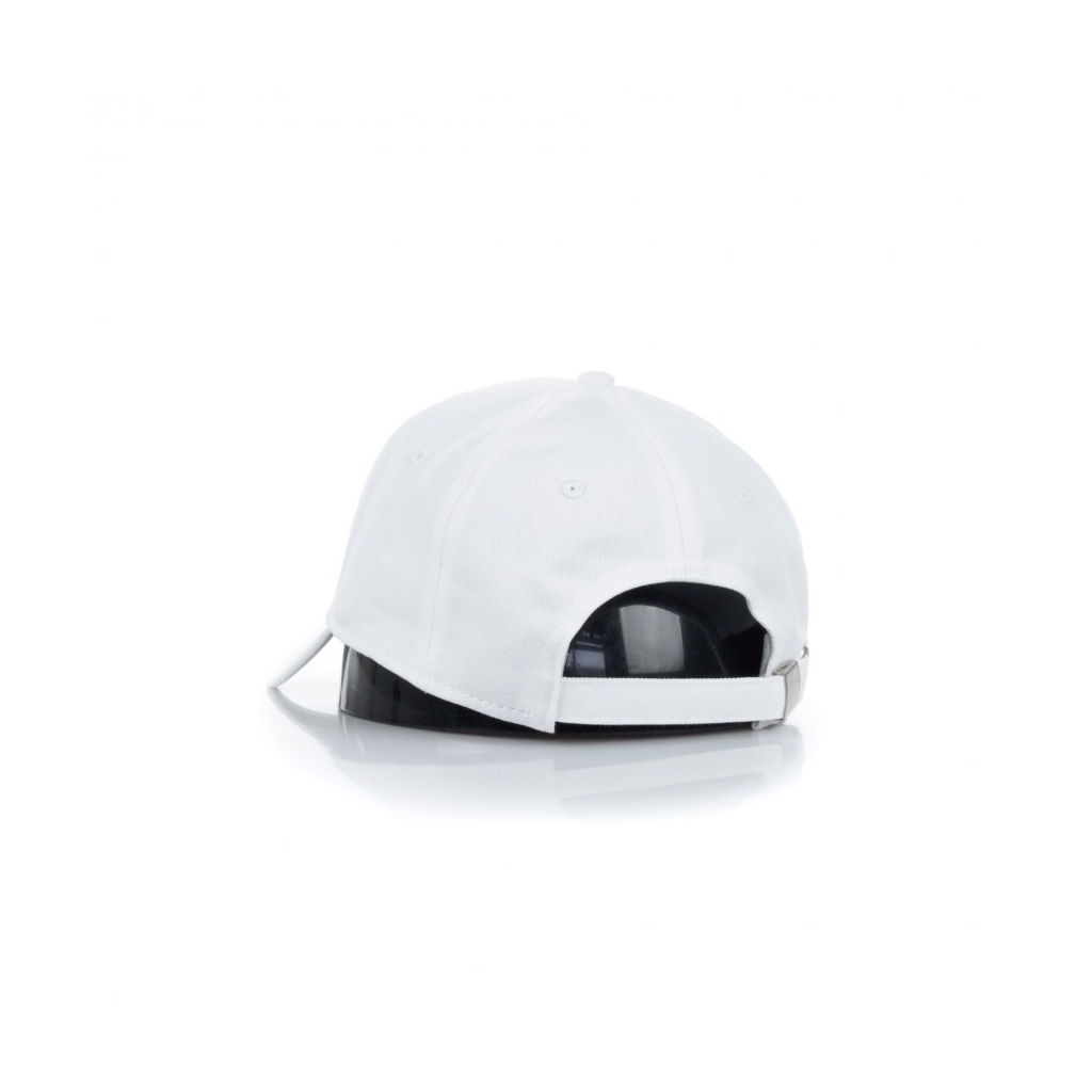 CAPPELLO VISIERA CURVA LINEAR LOGO 6 PANEL BRIGHT WHITE