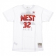 MAGLIETTA NBA NAME  NUMBER TEE NO32 SHAQUILLE ONEAL ALL STAR WEST 2009 WHITE/ORIGINAL TEAM COLORS