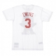 MAGLIETTA NBA NAME  NUMBER TEE NO3 PATRICK EWING ALL STAR EST 1991 WHITE/ORIGINAL TEAM COLORS