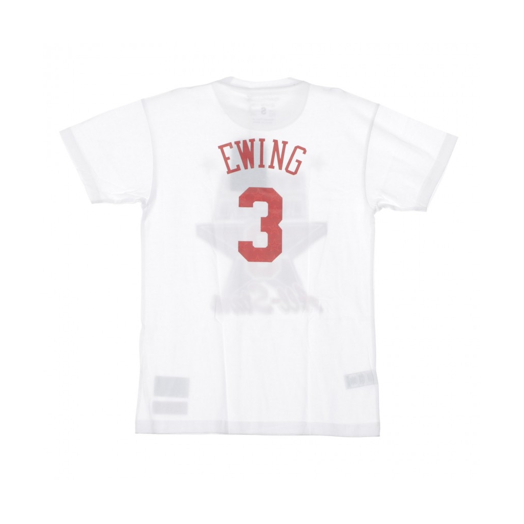 MAGLIETTA NBA NAME  NUMBER TEE NO3 PATRICK EWING ALL STAR EST 1991 WHITE/ORIGINAL TEAM COLORS