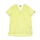 MAGLIETTA ALICIA LONG TEE LIGHT YELLOW