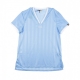 MAGLIETTA ALICIA LONG TEE LIGHT BLUE