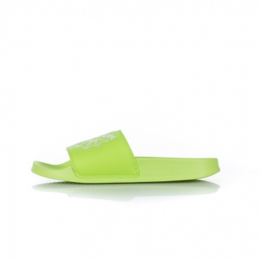 CIABATTE CLASSIC SLID NEON LIME/WHITE