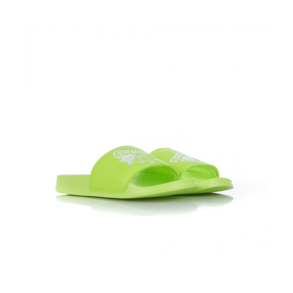 CIABATTE CLASSIC SLID NEON LIME/WHITE