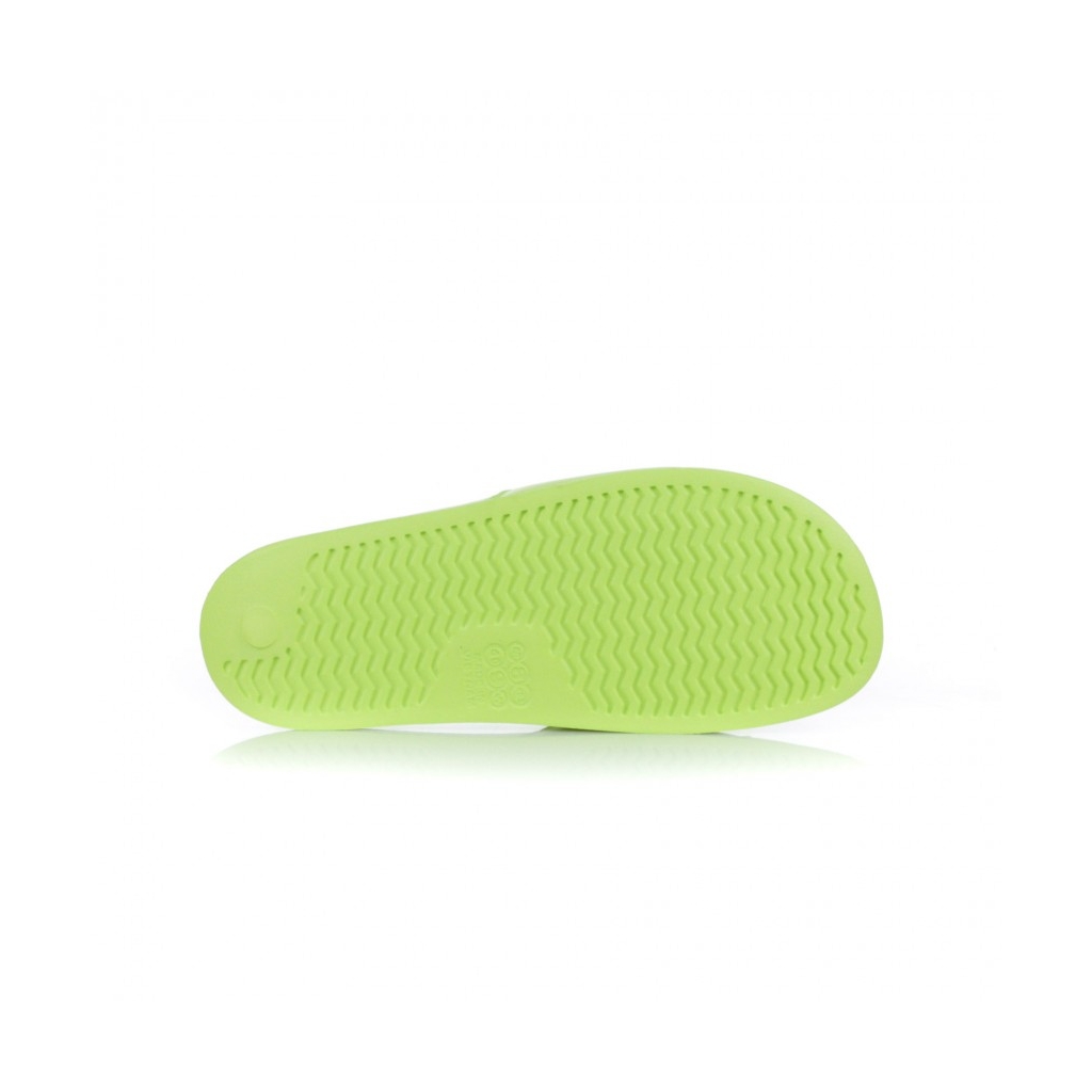 CIABATTE CLASSIC SLID NEON LIME/WHITE