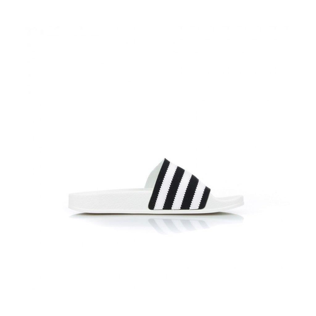 CIABATTE ADILETTE CORE BLACK/WHITE/OFF WHITE