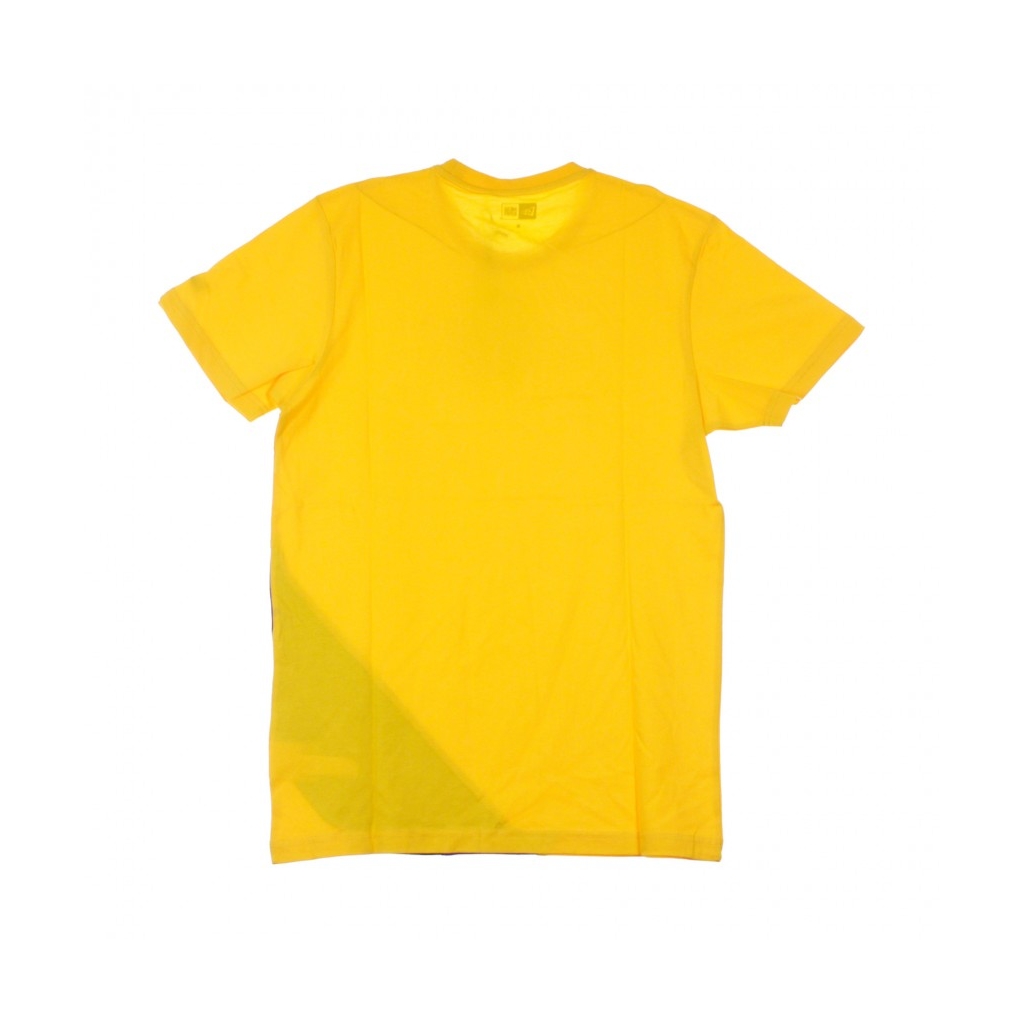 MAGLIETTA NBA COLOUR BLOCK TEE LOSLAK GOLD/ORIGINAL TEAM COLORS