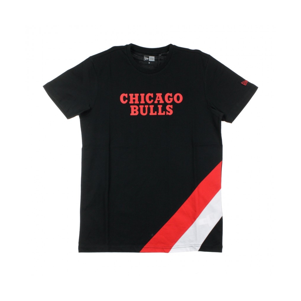 MAGLIETTA NBA COLOUR BLOCK TEE CHIBUL BLACK/ORIGINAL TEAM COLORS