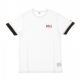 MAGLIETTA NBA STRIPE PIPING TEE CHIBUL WHITE/ORIGINAL TEAM COLORS