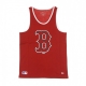 CANOTTA MLB LOGO TANK BOSRED SCARLET/ORIGINAL TEAM COLORS