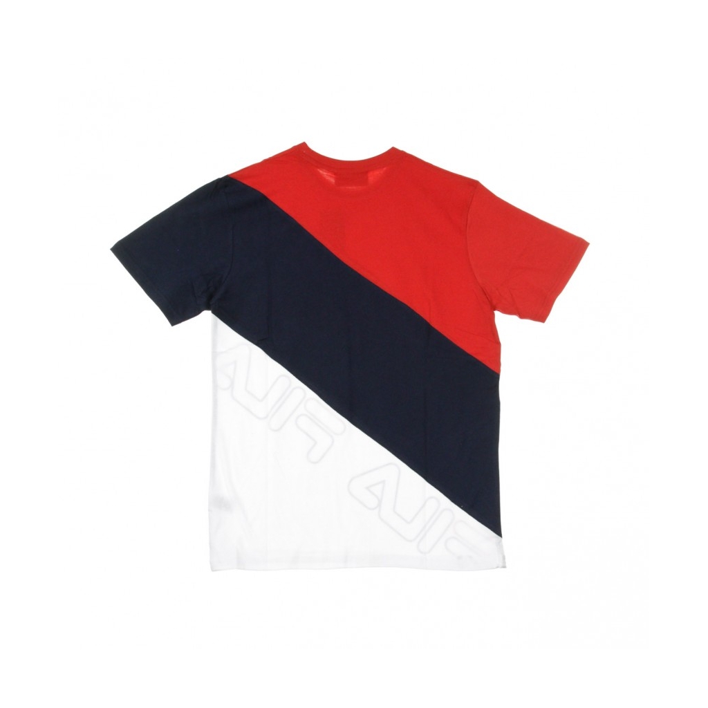 MAGLIETTA GROVE DIAGINAL BLOCK TEE CHINESE RED