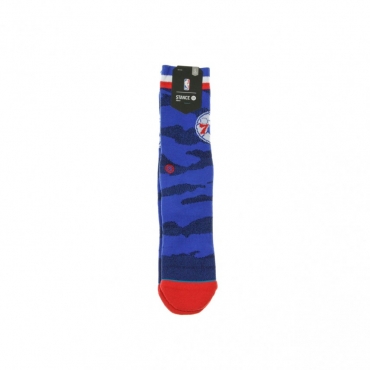 CALZE SIXERS CAMO MELANGE BLUE