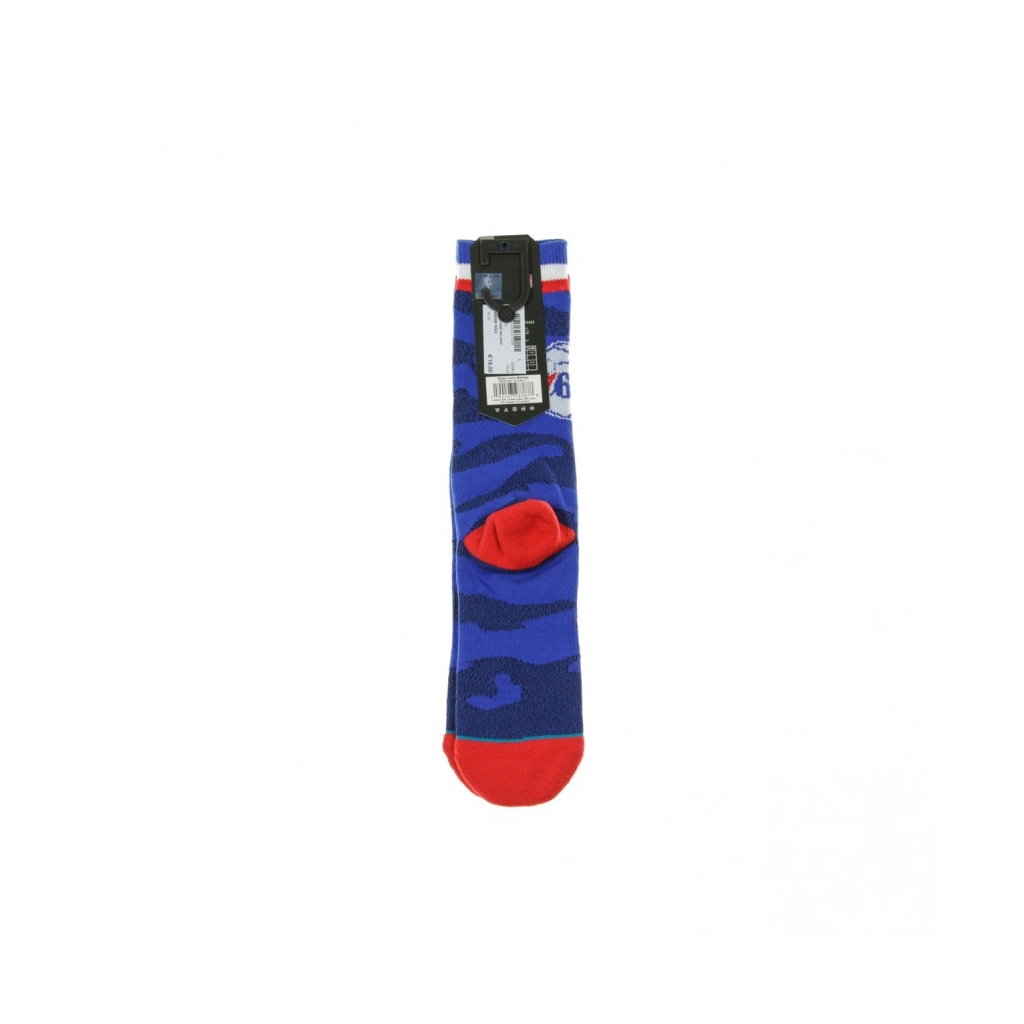 CALZE SIXERS CAMO MELANGE BLUE