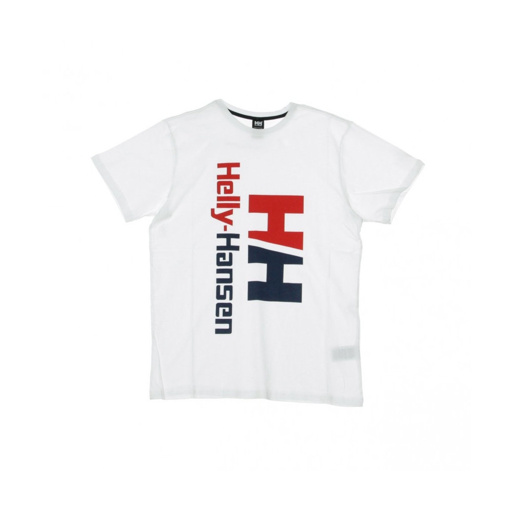 MAGLIETTA RETRO TEE WHITE/RED