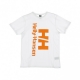 MAGLIETTA RETRO TEE WHITE/ORANGE PEEL