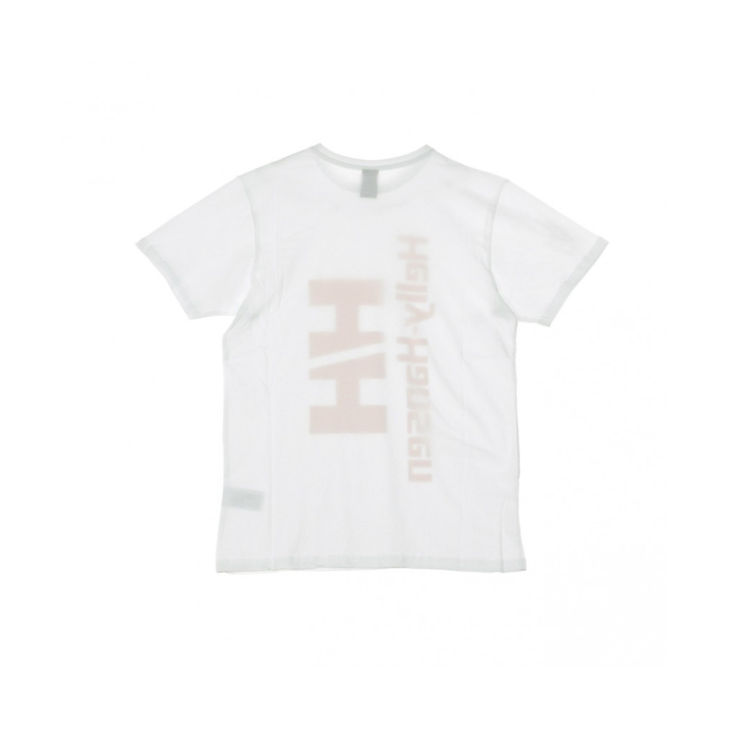 MAGLIETTA RETRO TEE WHITE/ORANGE PEEL