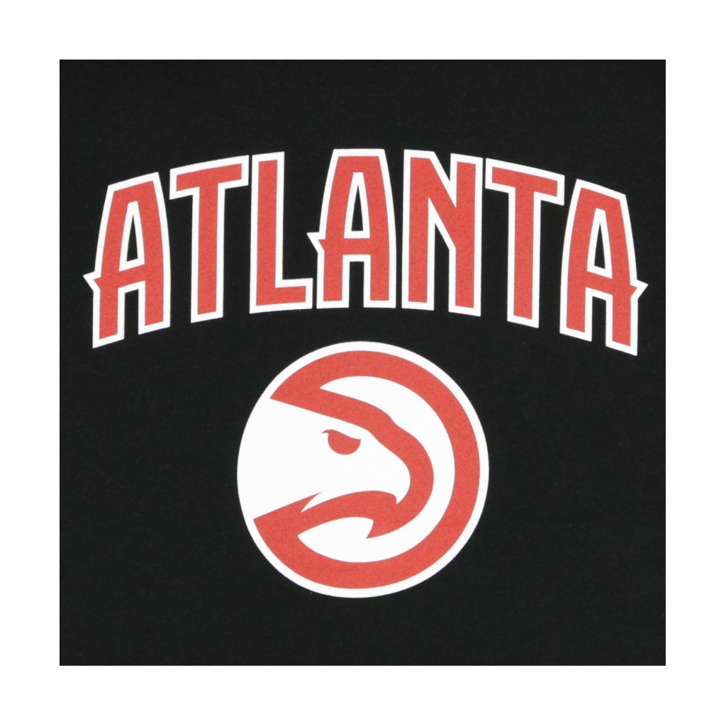 MAGLIETTA TEAM LOGO TEE ATLHAW BLACK/ORIGINAL TEAM COLORS