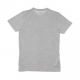 MAGLIETTA TEAM LOGO TEE MEMGRI LIGHT GREY HEATHER/ORGINAL TEAM COLORS