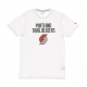 MAGLIETTA TEAM LOGO TEE PORBLA WHITE/ORIGINAL TEAM COLORS