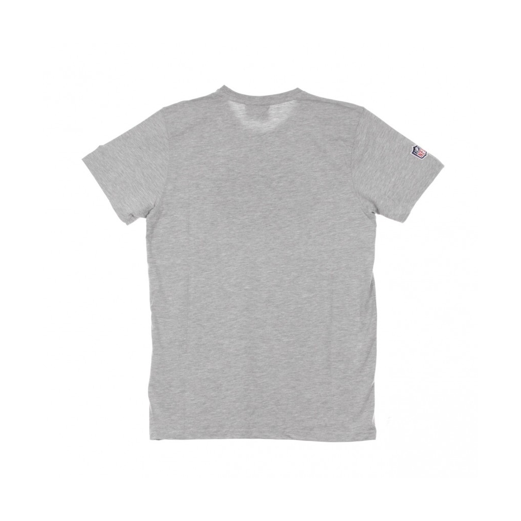 MAGLIETTA TEAM LOGO TEE GREEPAC LIGHT GREY HEATHER/ORGINAL TEAM COLORS