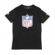 MAGLIETTA TEAM LOGO NFL TEE BLACK