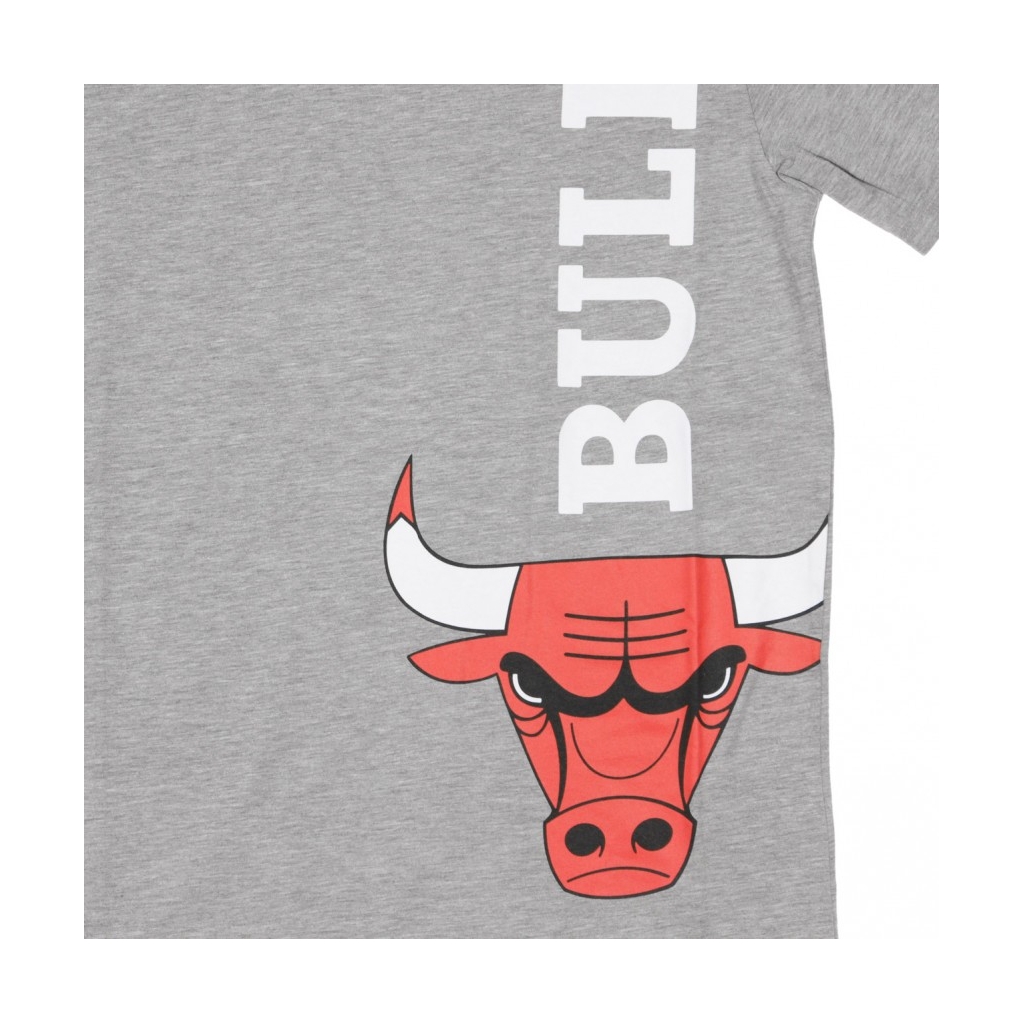 MAGLIETTA NBA TEAM TEE CHIBUL LIGHT GREY HEATHER/ORGINAL TEAM COLORS