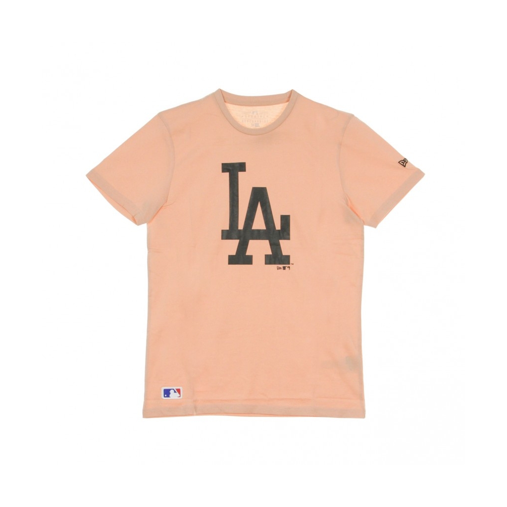MAGLIETTA MLB SEASONAL TEAM LOGO TEE LOSDOD PINK/BLACK