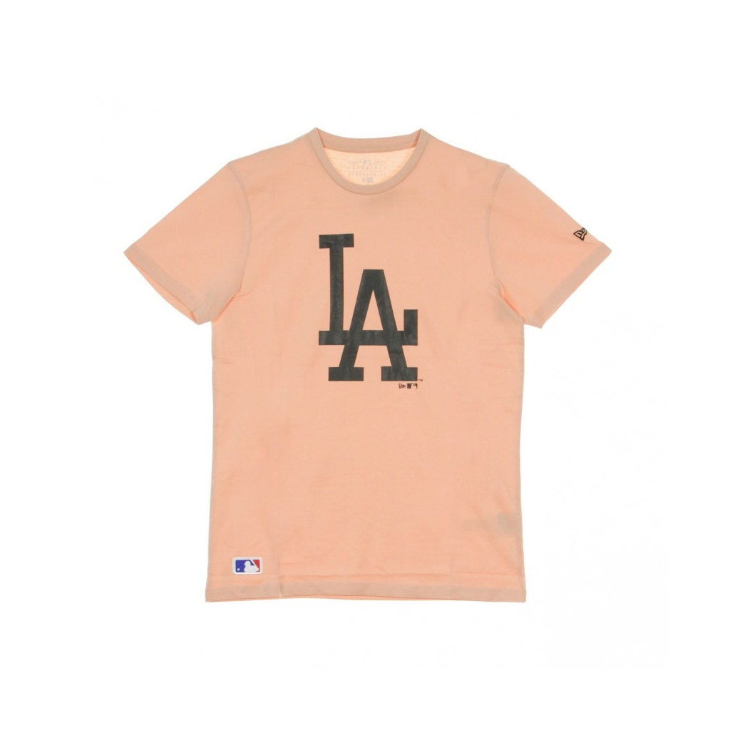 MAGLIETTA MLB SEASONAL TEAM LOGO TEE LOSDOD PINK/BLACK