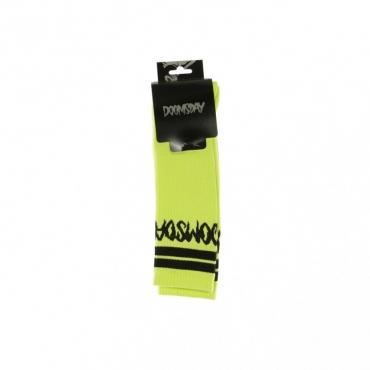 CALZE LOGO SOCKS NEON/BLACK