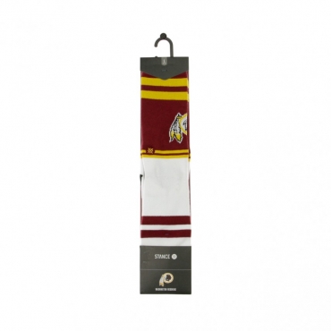 CALZE REDSKINS LOGO BURGUNDY