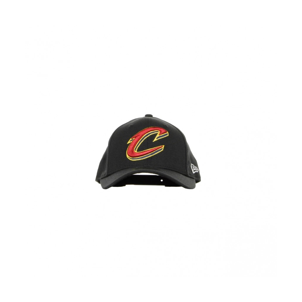 CAPPELLO VISIERA CURVA REGOLABILE STRETCH SNAP 9FIFTY CLECAV BLACK/ORIGINAL TEAM COLORS