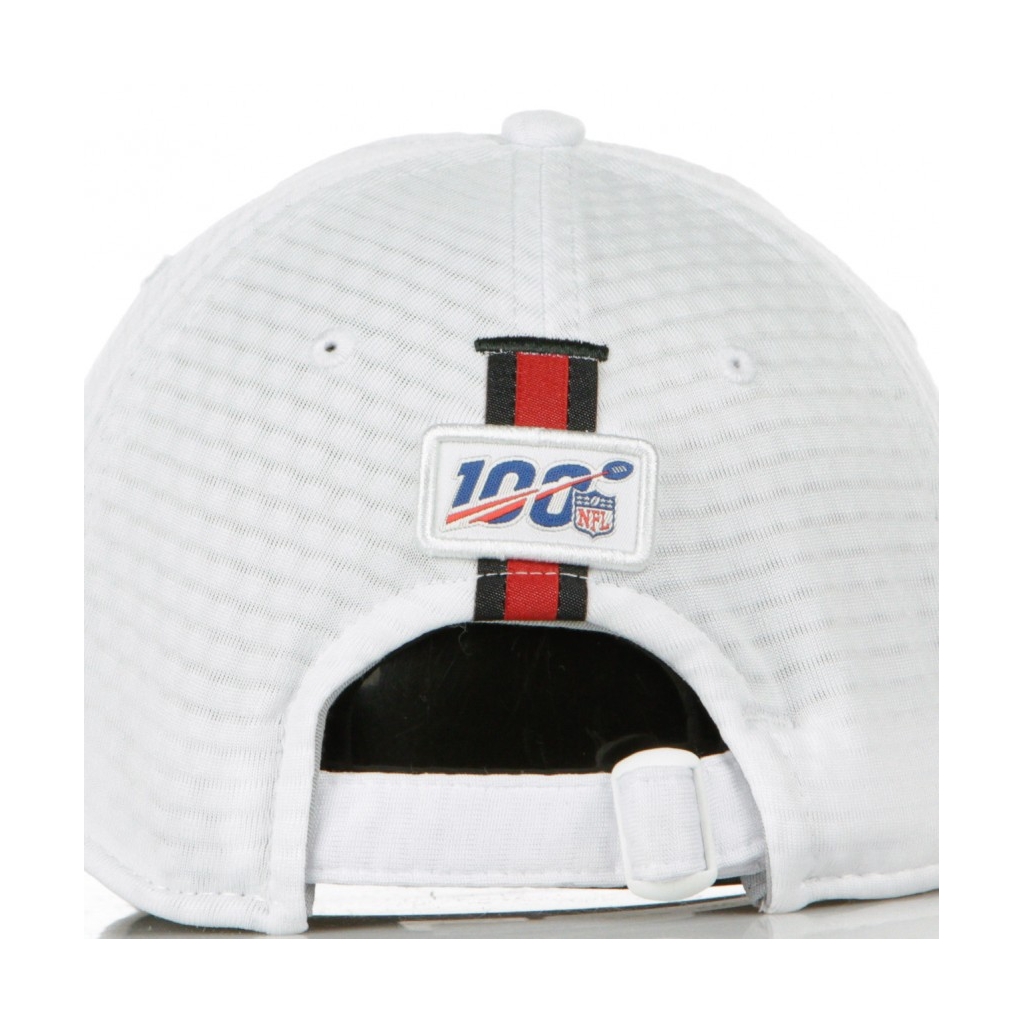 CAPPELLO VISIERA CURVA AGGIUSTABILE 920 OFFICIAL NFL 19 TRAINING CAMP ATLFAL WHITE/ORIGINAL TEAM COLORS