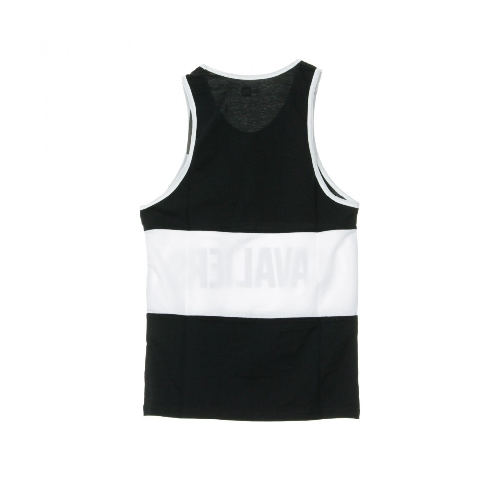 CANOTTA TIPO BASKET NBA MESH WORDMARK TANK CLECAV BLACK/WHITE