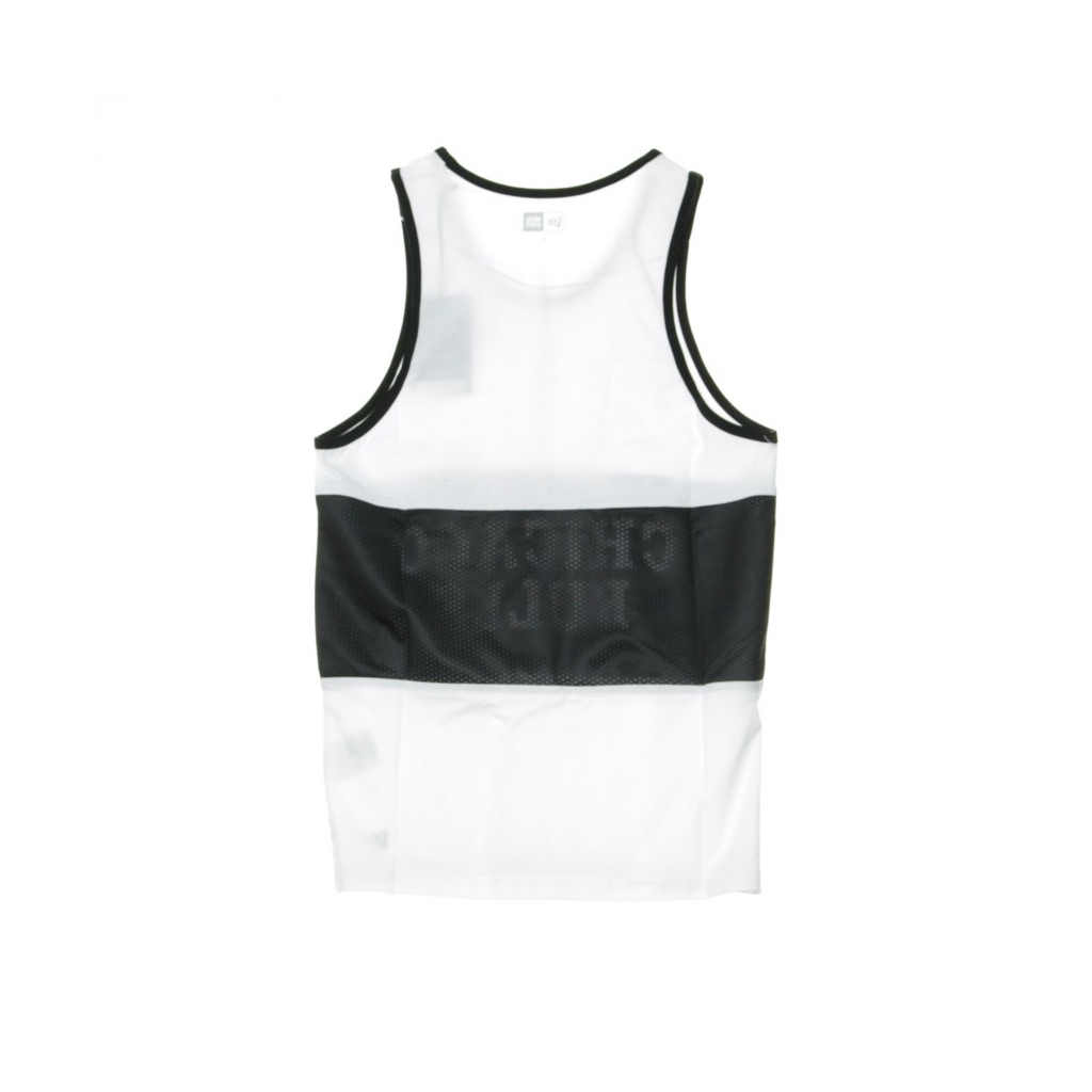 CANOTTA TIPO BASKET NBA MESH WORDMARK TANK CHIBUL BLACK/WHITE