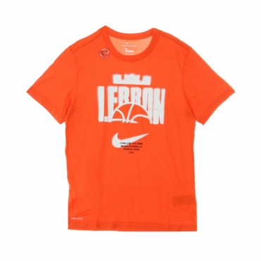 MAGLIETTA LEBRON DRY TEE BALL TEAM ORANGE/TEAM ORANGE