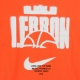 MAGLIETTA LEBRON DRY TEE BALL TEAM ORANGE/TEAM ORANGE