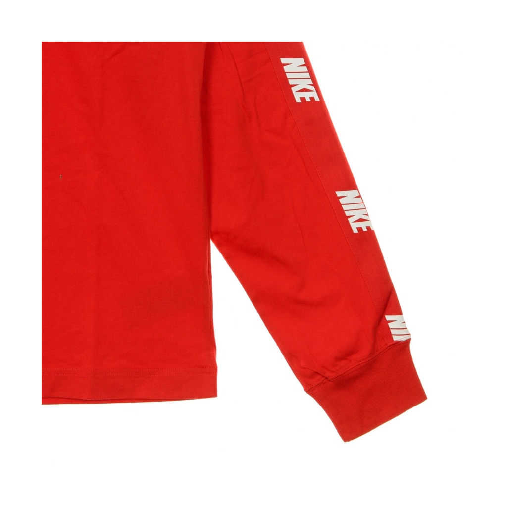 MAGLIETTA MANICA LUNGA TOP LS HYBRID UNIVERSITY RED/UNIVERSITY RED/WHITE