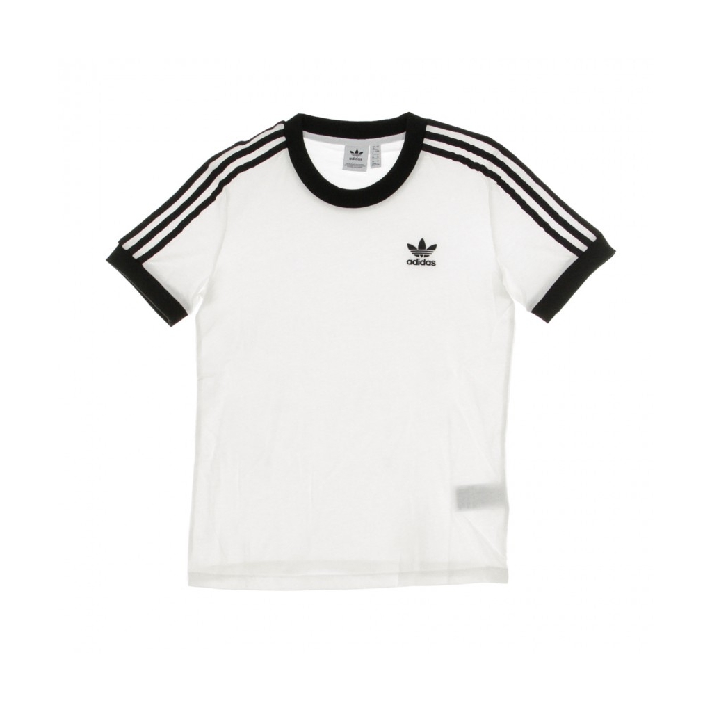 MAGLIETTA 3 STRIPES TEE WHITE/BLACK