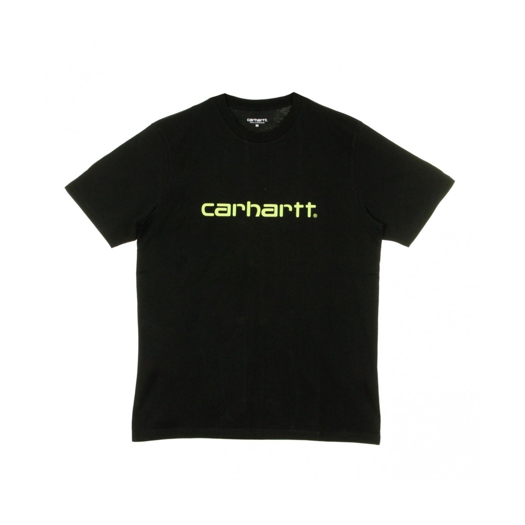 MAGLIETTA SCRIPT BLACK/LIME
