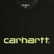 MAGLIETTA SCRIPT BLACK/LIME